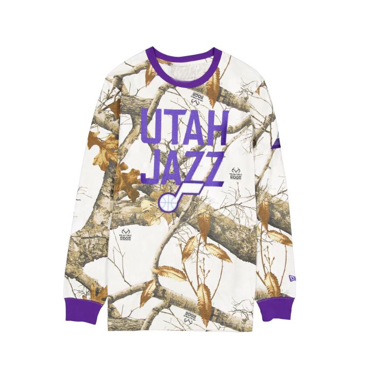 Men 2025 NBA Utah Jazz long sleeve T shirts style 1->nba t-shirts->Sports Accessory